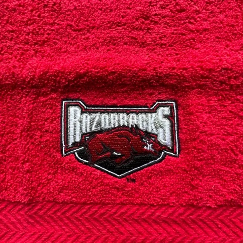 Arkansas College Sports Team Razorbacks Wash Cloth Go Hogs!!!
